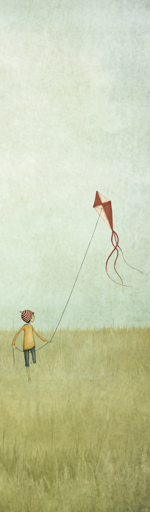 Marque-page Maja Lindberg "Cerf volant"