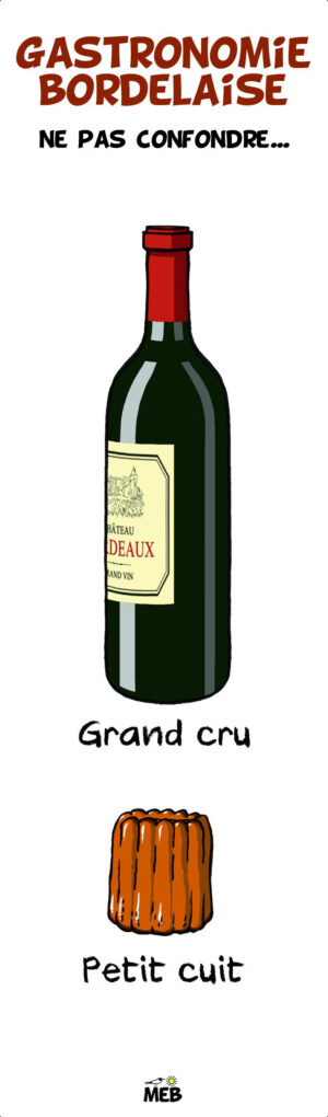 Marque-pages MEB "Grand cru, petit cuit"