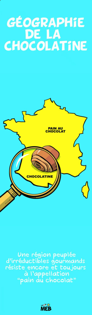 Marque-pages MEB "Chocolatine"