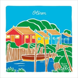 Carte d’art Blandine Lamy "Oléron"