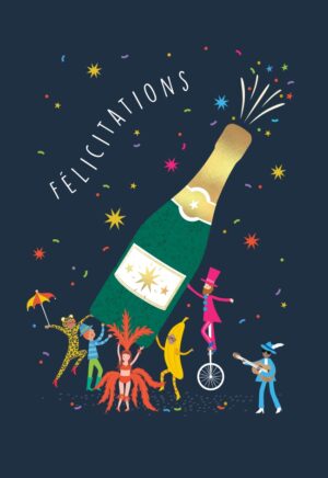 Carte félicitations Klara Hawkins "Félicitations"