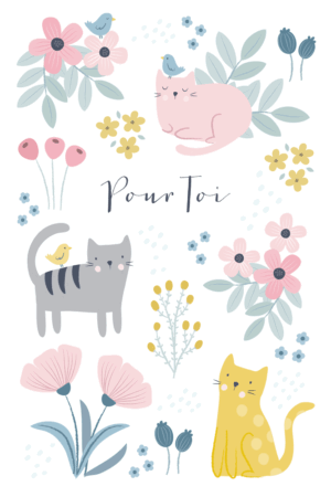 Carte pensée Klara Hawkins "Pour toi"