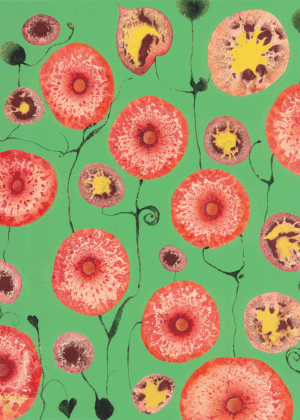 Cahier A5 80 pages Valérie Petit "Coquelicots"