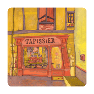 Carte d’art Manuela Dupont "Tapissier"