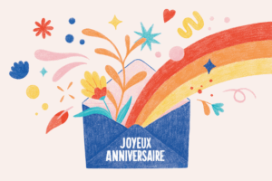 Carte anniversaire Studio Syllabe "Anniversaire"